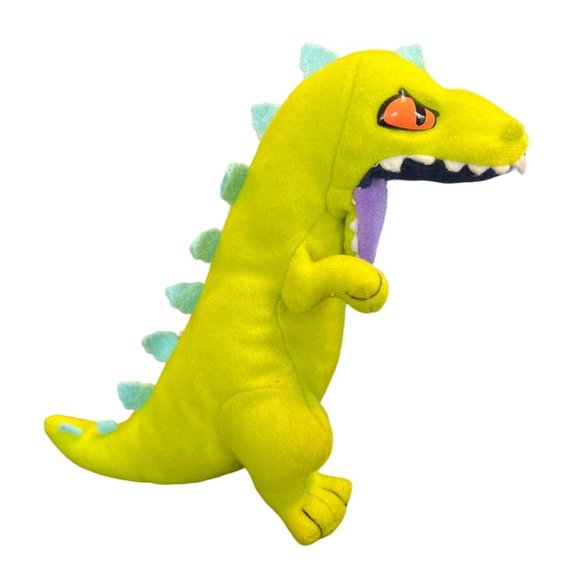 Vtg Reptar Plush Doll 6" Viacom 1998 Dinosaur Rugrats Playworks - Picture 2 of 6